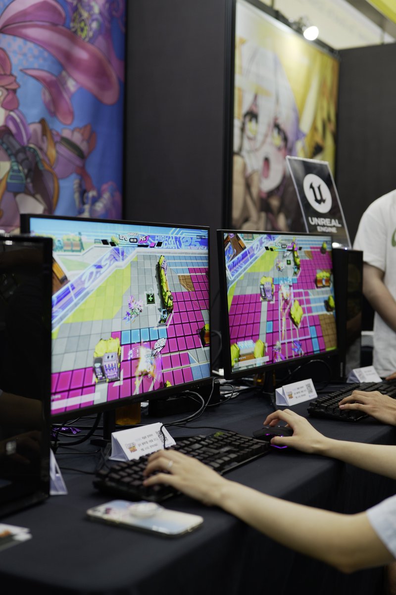 StereomixGame's tweet photo. #StereoMix 의 #BIC 2024 전시를 무사히 마치고 왔습니다! 플레이 하러 와주신 플레이어분들 모두 감사합니다!! https://t.co/XRXGdLJ4y9