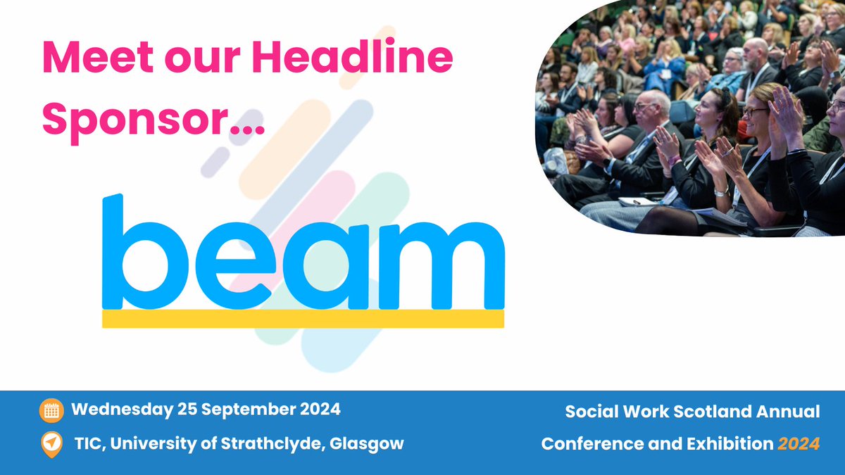 Say 'hi' to our Headline Sponsor 👋

We are beaming to have <a href="/wearebeam/">Beam</a> on board for our conference next month!

Digital innovators, Beam, produce AI tools using human-centred technology to support underserved people and increase frontline productivity🤝

🔗rb.gy/ekqadn