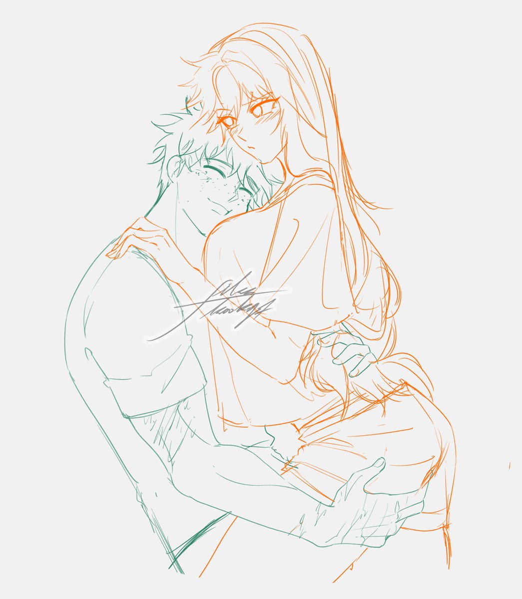fika_kook97's tweet photo. (quick sketch) Bliss

#dkbk #dkfembk #mha #bnha https://t.co/6Bq6XHYOWk