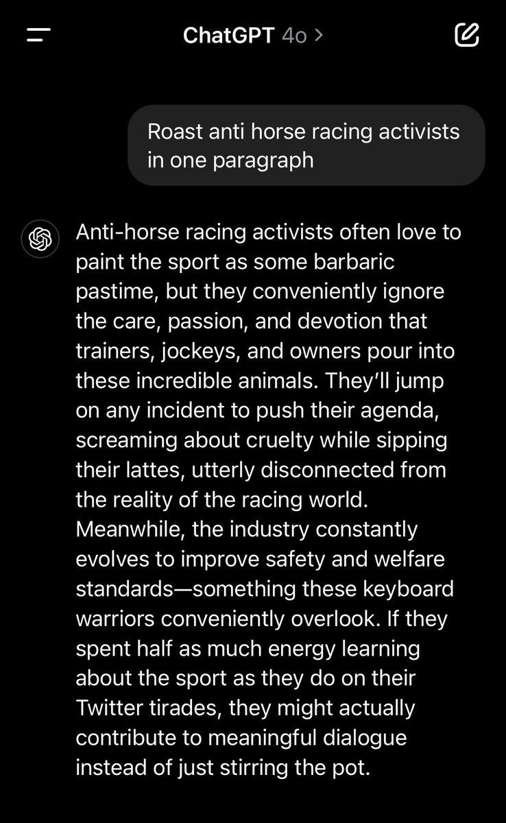 Chat GPT is pretty smart hey!

Thanks <a href="/DimityMaher/">The Greyhound Girl | Dimity Maher</a> for the idea