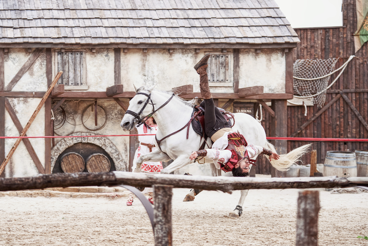 PuyduFou_espana's tweet photo. 🐎 Elige el mejor volteo o acrobacia 🫣
👏 Ven y anima a nuestros jinetes acróbatas en El Misterio de Sorbaces 🔥
#PuyduFouEspaña #Acrobacias #volteo #jinetes #caballos #ElMisteriodeSorbaces https://t.co/FzBBD6DE9A