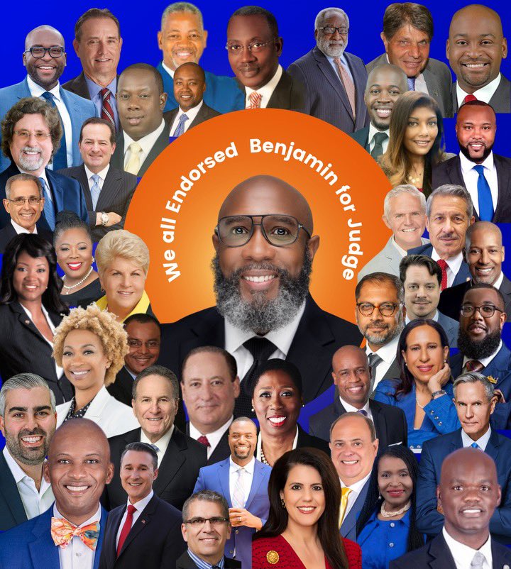 judgecbenjamin's tweet image. Benjamin for Judge 👨🏾‍⚖️