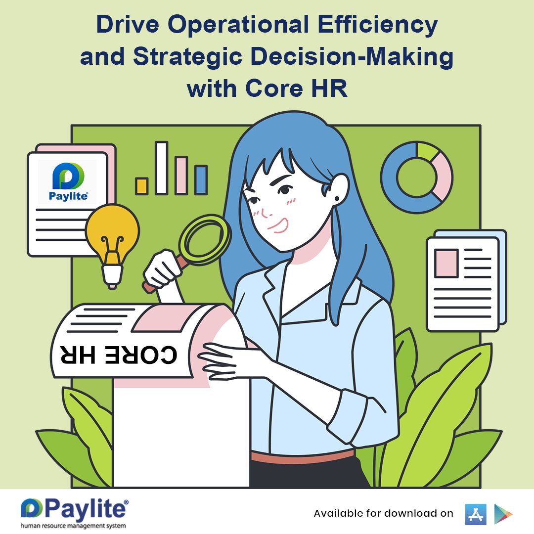 Paylite's tweet photo. Foster a high-performance culture with @Paylite's #CoreHR. Centralize employee data, automate #HRTasks, and provide #selfservice options. Empower your employees to take ownership of their HR information while streamlining #hroperations.
https://t.co/2Yy7KLioIf

#HRTech https://t.co/duJW1FhZQX