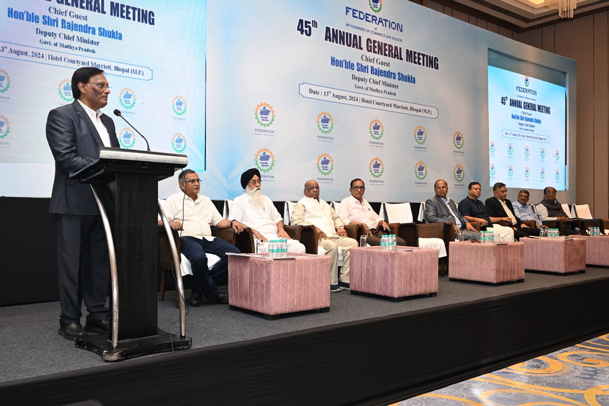 Federation of M.P. Chambers of Commerce & Industry tweet media