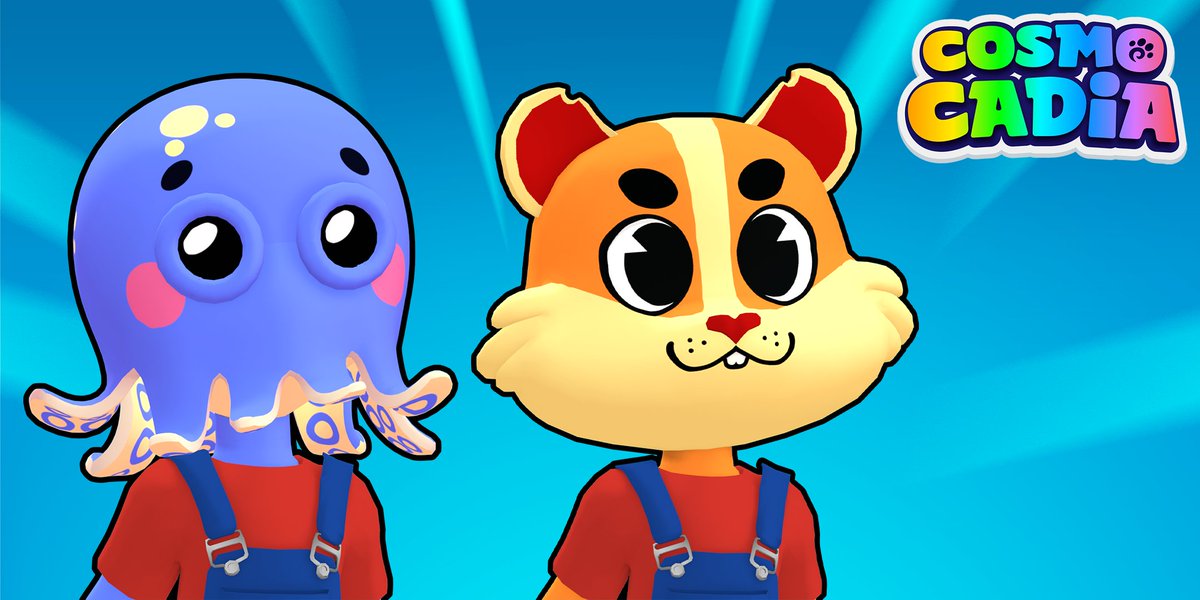 Cosmocadia's tweet photo. Cosmocadia Avatars getting a major upgrade 🐙🐹 https://t.co/1nCtCuzCec