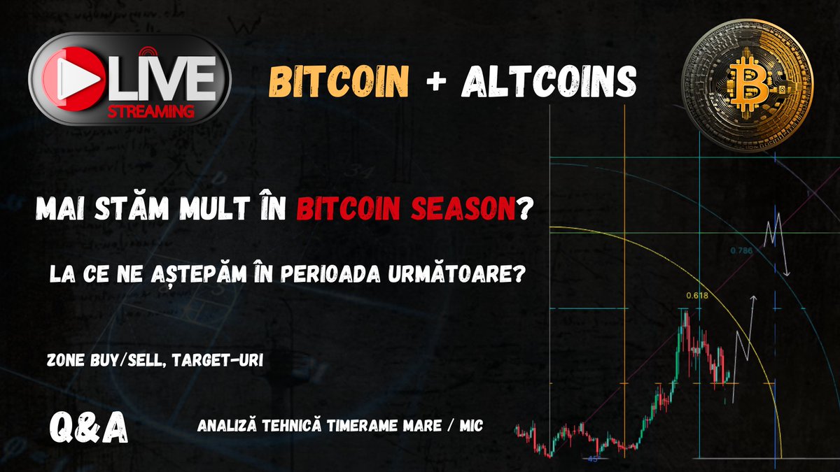 glcharts1618's tweet photo. Azi la ora 20:30 voi tine un LIVE pe Youtube.

Analiza tehnica BTC, Altcoins + Q&amp;A. 

Daca doriti sa-l sustineti, aveti link-ul mai jos. Multumesc!

https://t.co/l0GaNSm97p https://t.co/GKZkwxQLcg