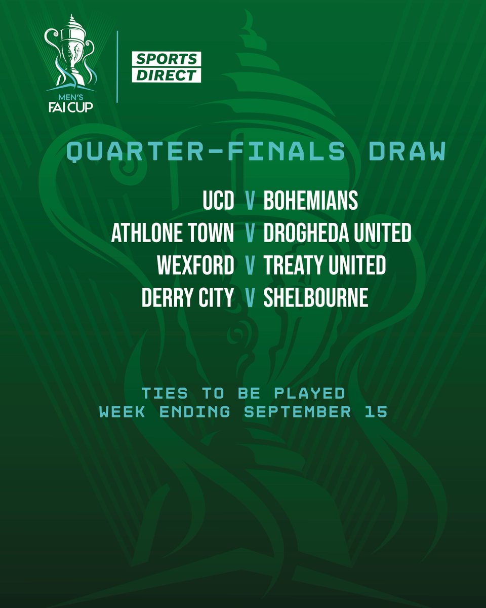 FAIreland's tweet photo. Some draw that.

#FAICup https://t.co/GW645PffZ1