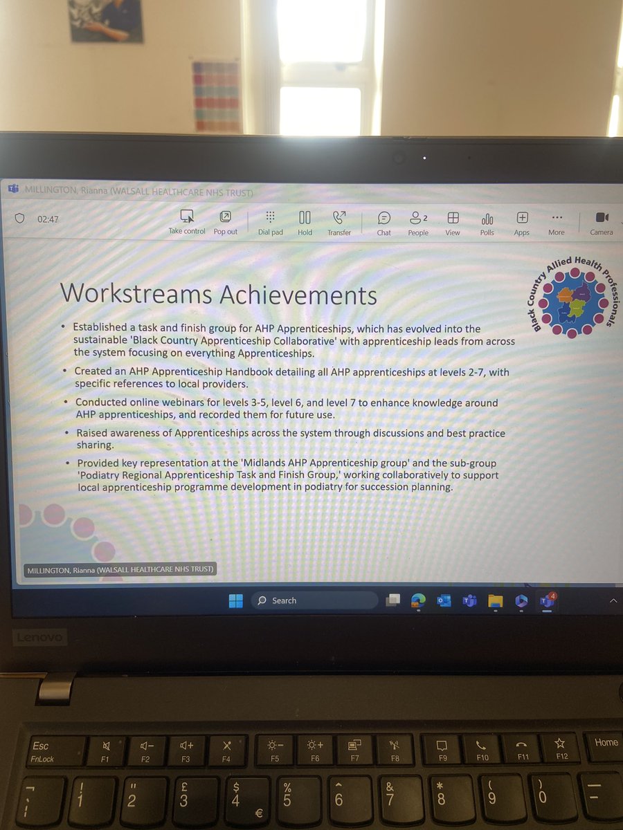 Black Country AHP & Nursing Faculty (@bc_faculty) on Twitter photo 📣 Apprenticeships led by <a href="/AHPRiannaM/">Rianna</a>
which inspired her to undergo her own Level 7 apprenticeship 🌟
Development of #AHP Apprenticeship handbook and raising the profile of small and vital professions .
<a href="/BC_AHPs/">Black Country AHP Council</a>
<a href="/NHSinBlkCountry/">NHS Black Country Integrated Care Board (ICB)</a>
<a href="/NHSHEE_Midlands/">NHSE Workforce, Training and Education - Midlands</a>
<a href="/HASOEngland/">Healthcare Apprenticeships</a> 📣 Apprenticeships led by <a href="/AHPRiannaM/">Rianna</a>
which inspired her to undergo her own Level 7 apprenticeship 🌟
Development of #AHP Apprenticeship handbook and raising the profile of small and vital professions .
<a href="/BC_AHPs/">Black Country AHP Council</a>
<a href="/NHSinBlkCountry/">NHS Black Country Integrated Care Board (ICB)</a>
<a href="/NHSHEE_Midlands/">NHSE Workforce, Training and Education - Midlands</a>
<a href="/HASOEngland/">Healthcare Apprenticeships</a>