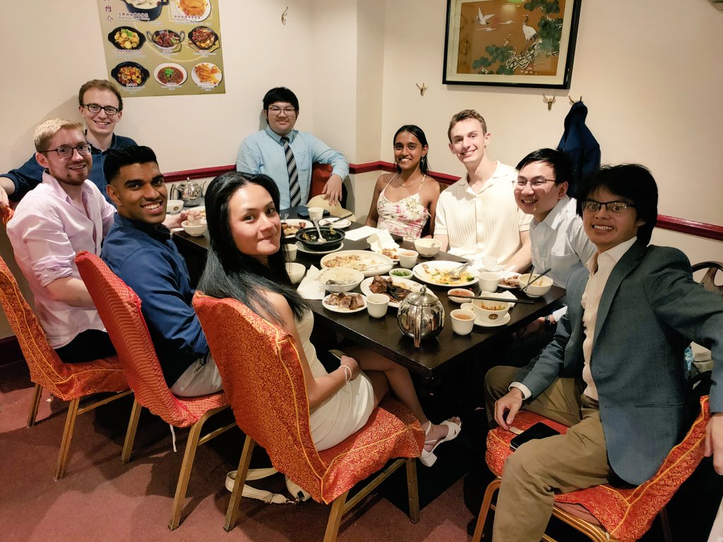 WarwickChessALM's tweet photo. Warwick Chess Alumni Association - Summer Party 2024 🥳 (St James' Square).

A delight to welcome faces old and new, especially our recent graduates!🎓 Great food, great drinks, &amp; great company💯 https://t.co/IMTelpyXB1