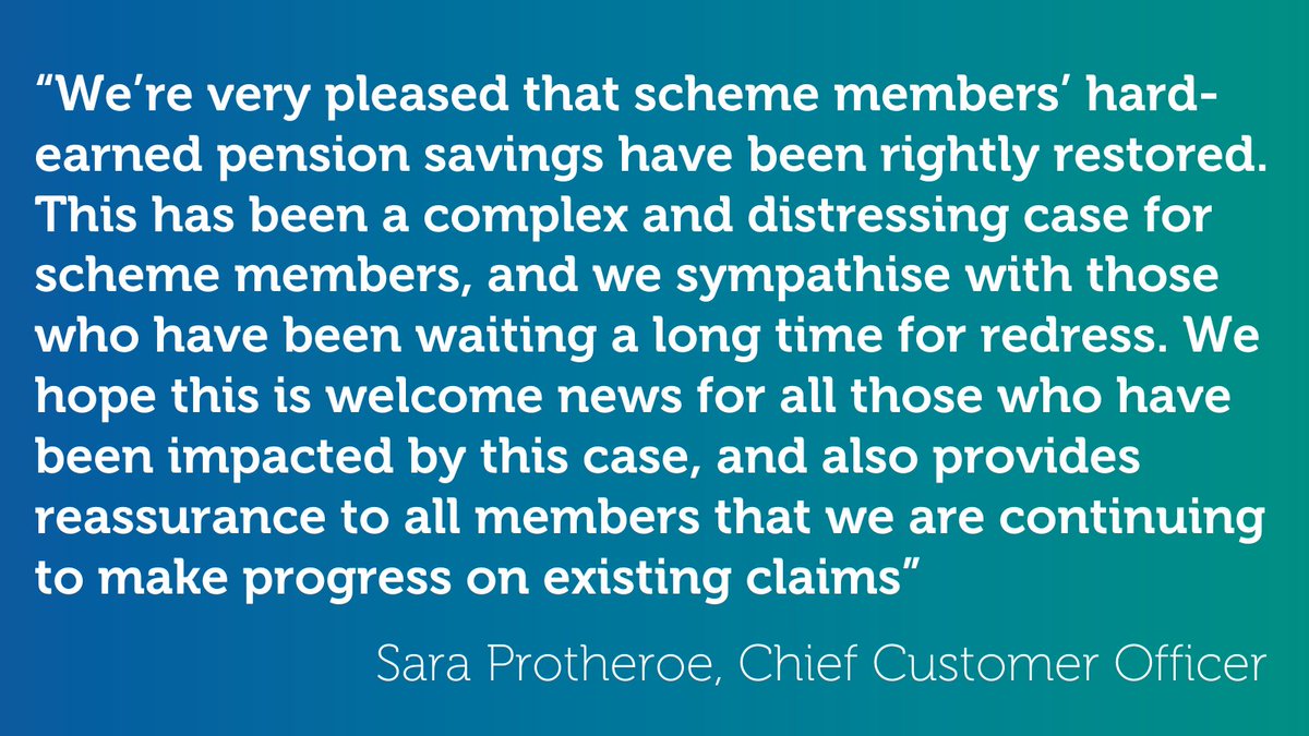 We've made total compensation payments of £9.8m to three pension schemes, whose members’ pension savings were lost after being unlawfully invested in the former sole trustee’s own business, Norton Motorcycles Holdings Ltd.

Read more: fraudcompensationfund.co.uk/news/FCF-pays-…