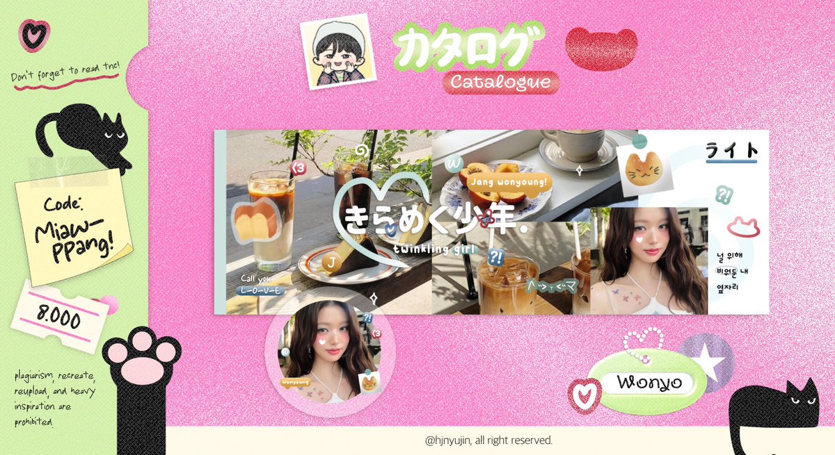 hjnyujin's tweet image. ୨୧  help rt would be so appreciated! &amp;lt;3

haiiii smwaa‼️ aku mmbwa layout ridi idol gg, ada minju, rei, &amp;amp; wonyoung nii. onli 8k/each😵‍💫 sdah free retext &amp;amp; recolor lohh! avail via qris. bisa langsung ditake sekarangg, go grab yours ayy~ 🧚‍♀️💟

[ #zonauang ]