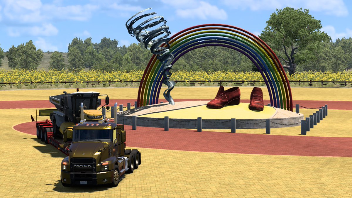 netsynetsy's tweet photo. @lucaspajak @SCSsoftware @IntnlTrucks I finally found that spot recently! https://t.co/MPrEcdMOJq