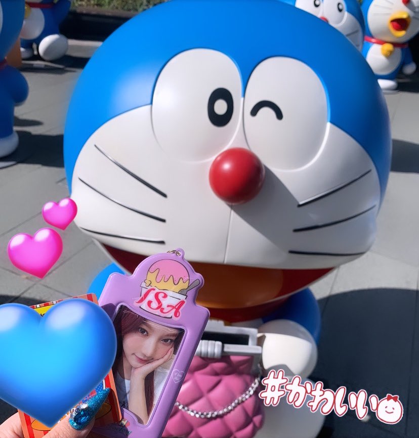 isanyangel's tweet photo. あいさちゃんドラえもんだよ〜🙂‍↕️💘(自担も添えて) https://t.co/69klu1OFwB