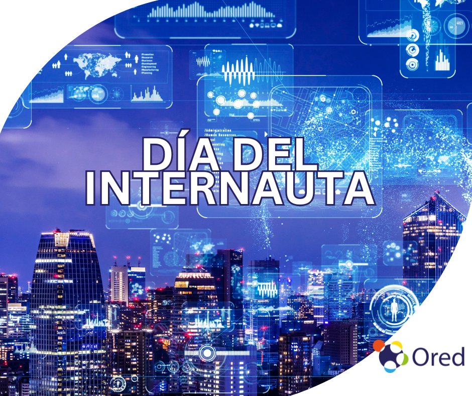 ¡Trabajamos para conectar el mundo! Hoy 23 de agosto se celebra el Día del Internauta y en la Asociación ORED, cada día trabajamos para que cada rincón de la  península esté conectada.