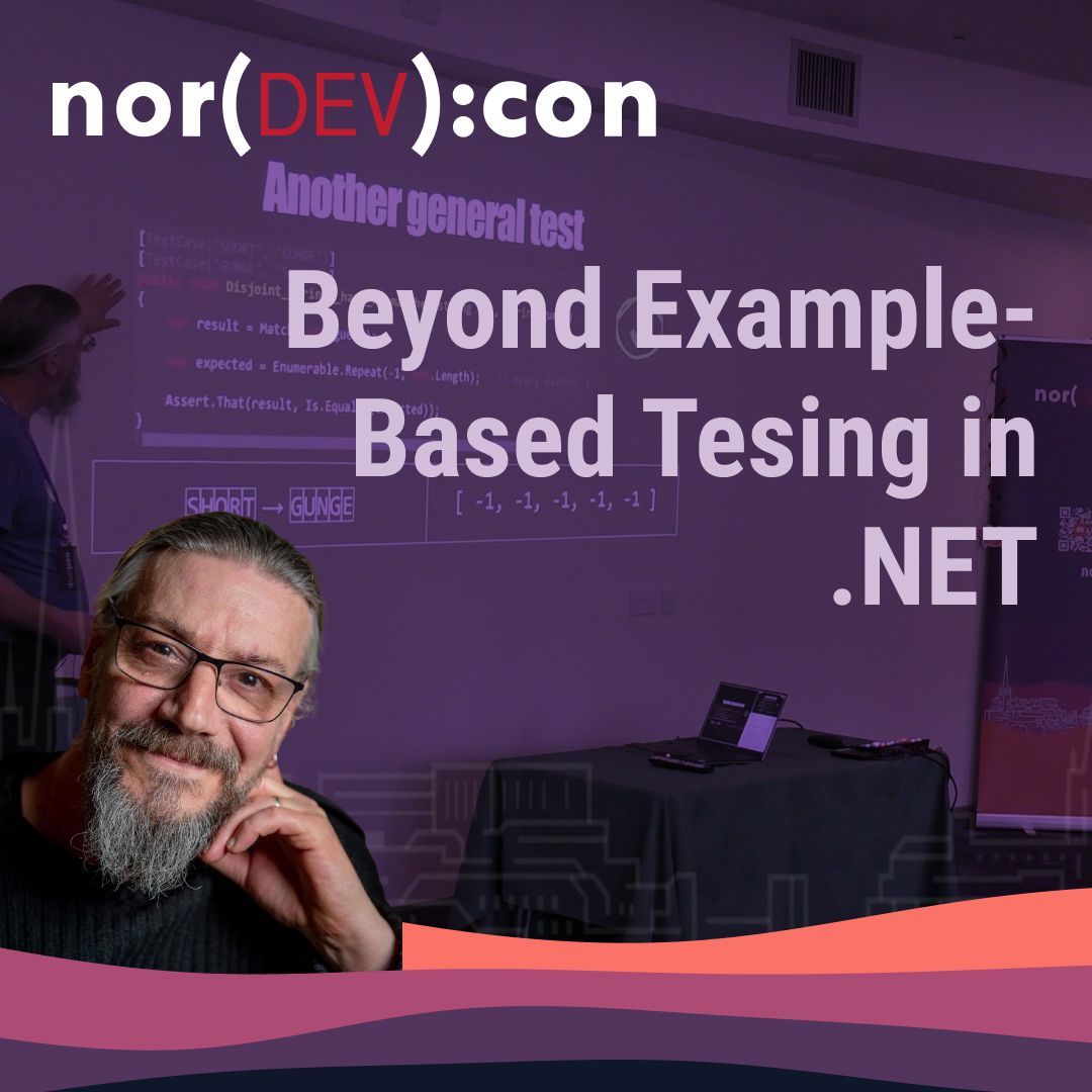 Are you tired of manually writing tests for every possible edge case in your code? There’s a better way! 🚀

Today on our YouTube, Steve Love presents property-based testing. An approach to break free from brittle test suites!