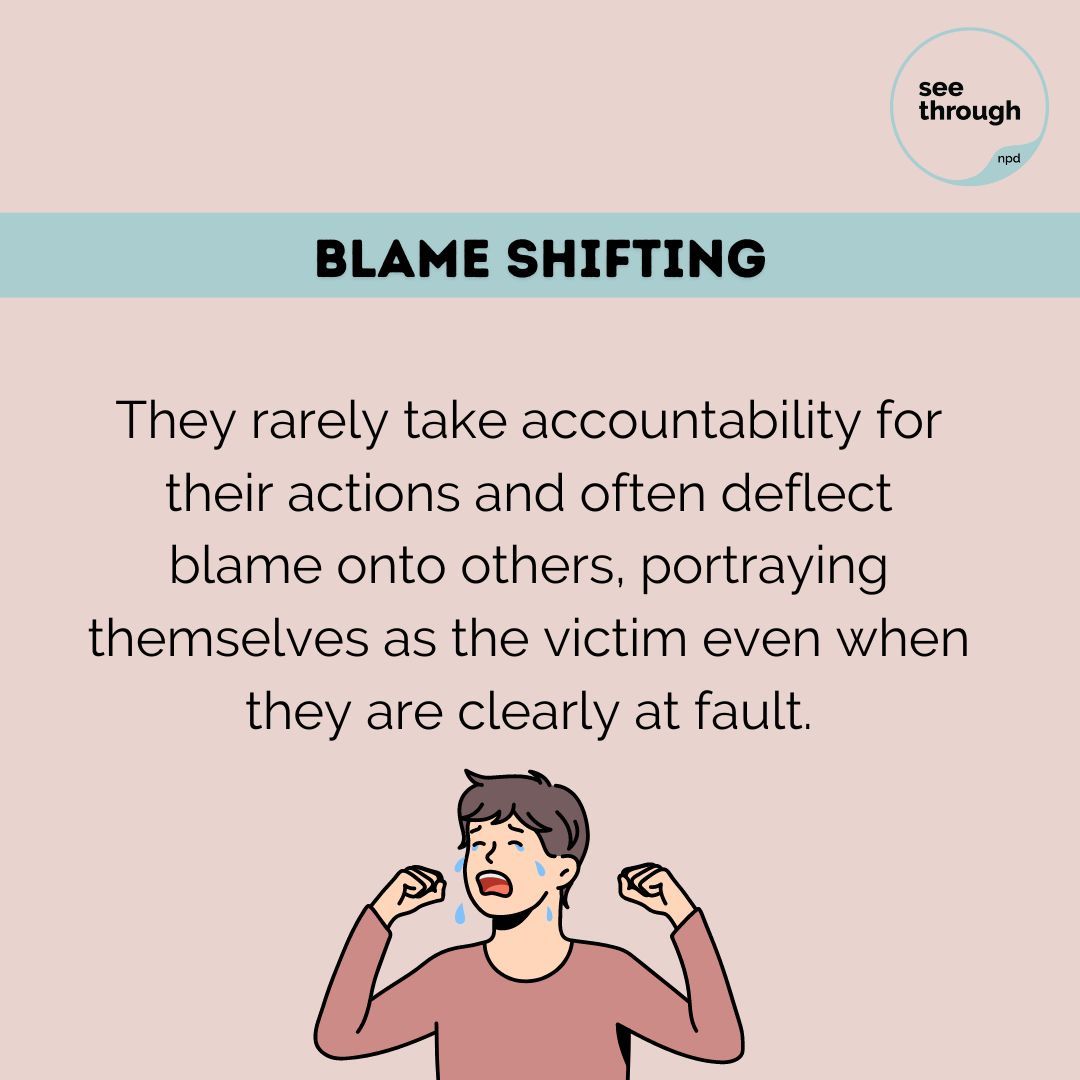 SeeThroughNPD's tweet photo. Part 2 - How to Spot a Narcissistic Bully...

➡️ They use manipulation tactics
➡️ They might use overt or covert aggression 
➡️ They rarely take accountability

#npd #narcissist #narcissism #narcissisticabuse #narcissisticawareness #narcissistic #narcissists https://t.co/RMf29y1CWG