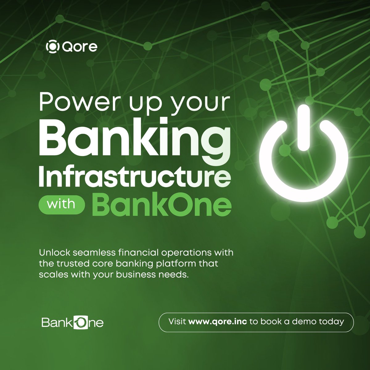 QoreBanking's tweet image. Experience seamless financial operations and scalability with the core banking platform trusted by leading institutions. Ready to get started? Send an email to info@qore.inc or call 08037840734 today.
 
#BankOne #CoreBanking #SeamlessOperations #Qorebanking