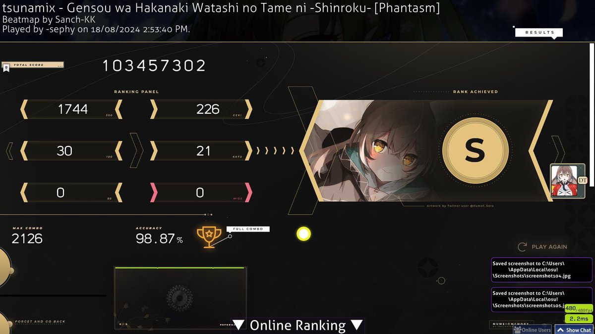 sephyhalcral's tweet photo. ive peaked 776 pp, gg https://t.co/CEcbGDbHqF