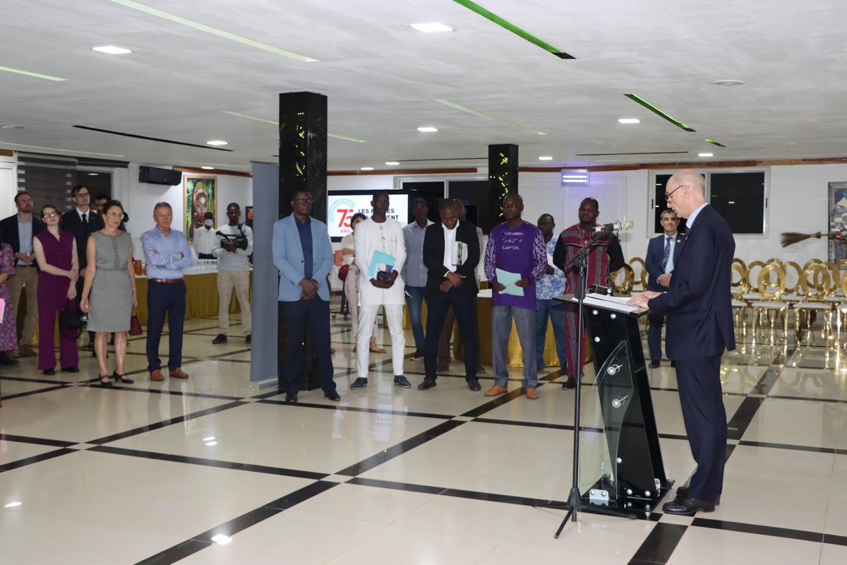 CICR_Afrique's tweet photo. Au #BurkinaFaso, avec Le Bureau de la Coopération Suisse, nous avons commémoré les 75 ans des Conventions de Genève. 

Un moment privilégié pour rappeler leur origine, réaffirmer leur pertinence et saluer les efforts du Burkina Faso dans leur mise en œuvre. https://t.co/JYeuY1xQbL