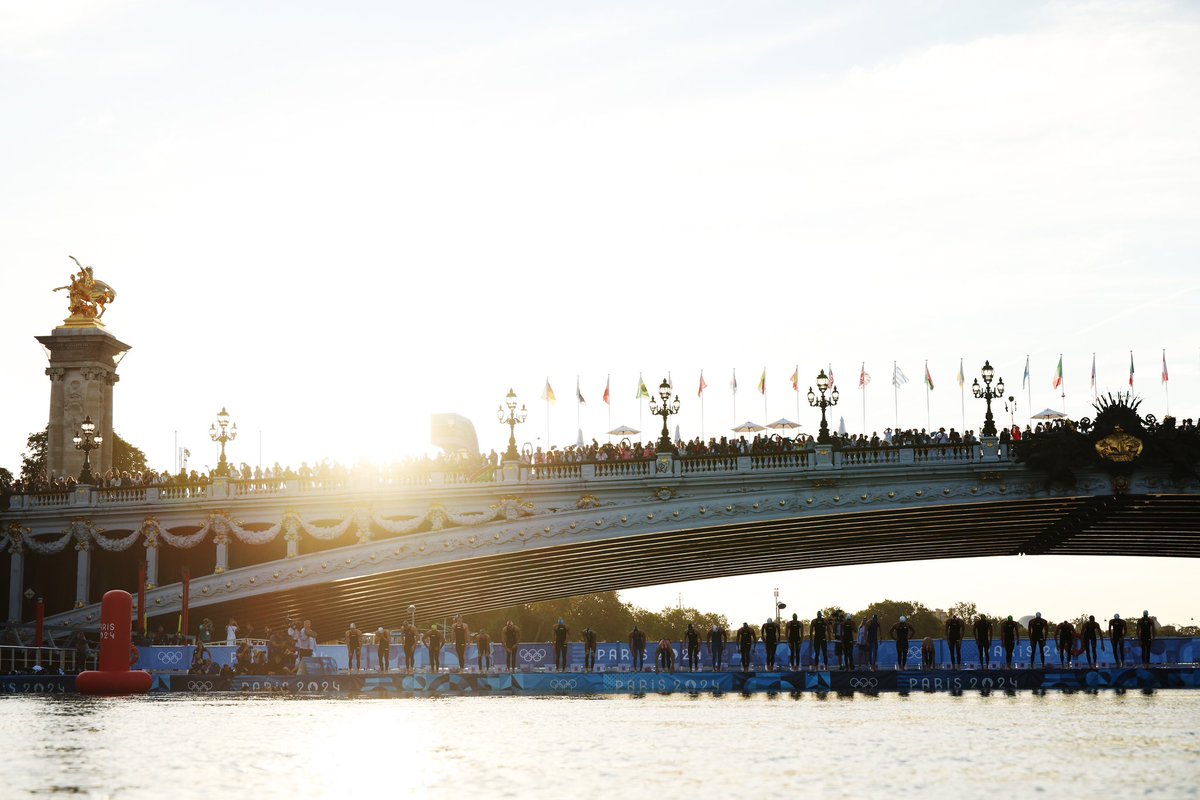 River Seine, Pont Alexandre III, Paris. 

The most iconic Open Water venue in the sports history. 

Proud to have been apart of it. A day I’ll remember my entire life. 

09/08/2024.