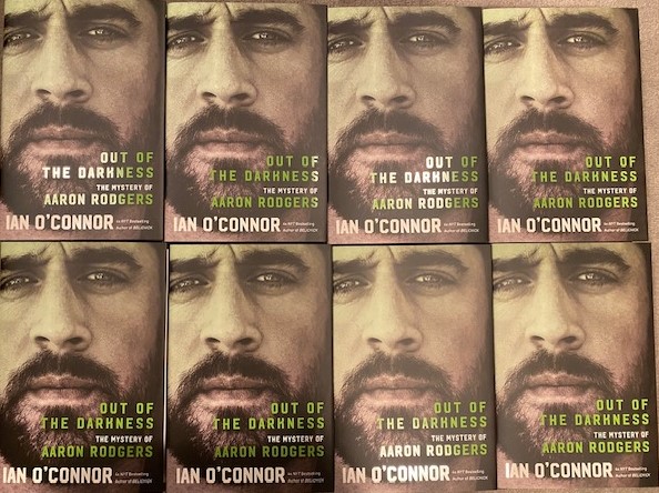 Publication Day is finally here! So many thanks to the thousands who pre-ordered &amp; to those who entered the drawing (winner coming Friday)...And thanks to the outlets that allowed me time to talk about "Out of the Darkness: The Mystery of Aaron Rodgers" tinyurl.com/5j682hxu