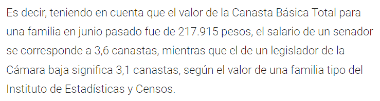unfortin's tweet photo. Los Senadores ganaban el equivalente a 3.6 canastas básicas en julio de 2023 cuando gobernaba el partido de la casta y los privilegios, no como ahora que van a ganar el equivalente a 10 CANASTAS BÁSICAS con el gobierno de la austeridad y coso. https://t.co/HfIYqxunHG