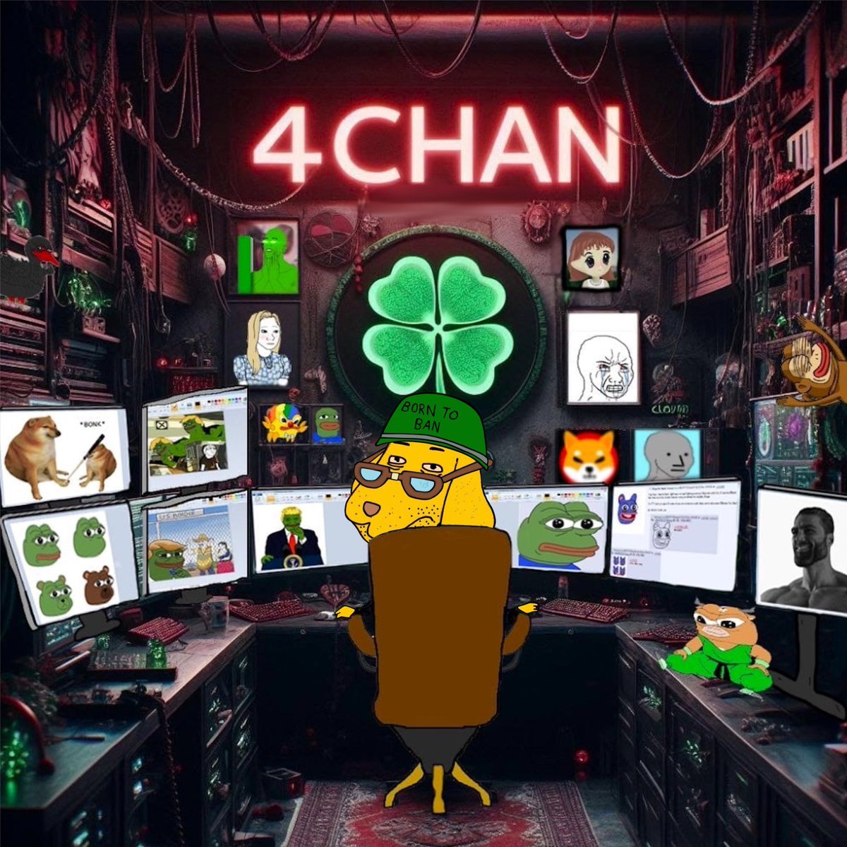 jannycoineth's tweet image. Born To Ban.

Born To Do It For Free. $JANNY