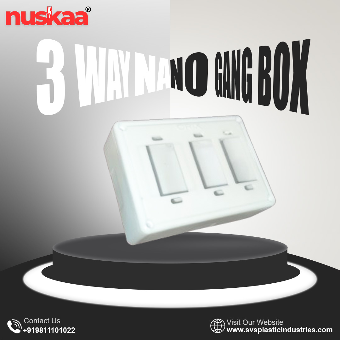 svsplastic_orix's tweet photo. 📩FOR ENQUIRIES:- https://t.co/lXCYBk23gH
🌐VISIT US:- https://t.co/5ZyXbWUPL4

#Nuskaa #svsplasticindustries #whereDESIGNmeetsSAFETY #electricalpvcfittings #electricalaccessories #trendingnow #Trending https://t.co/nI4bUlViLK