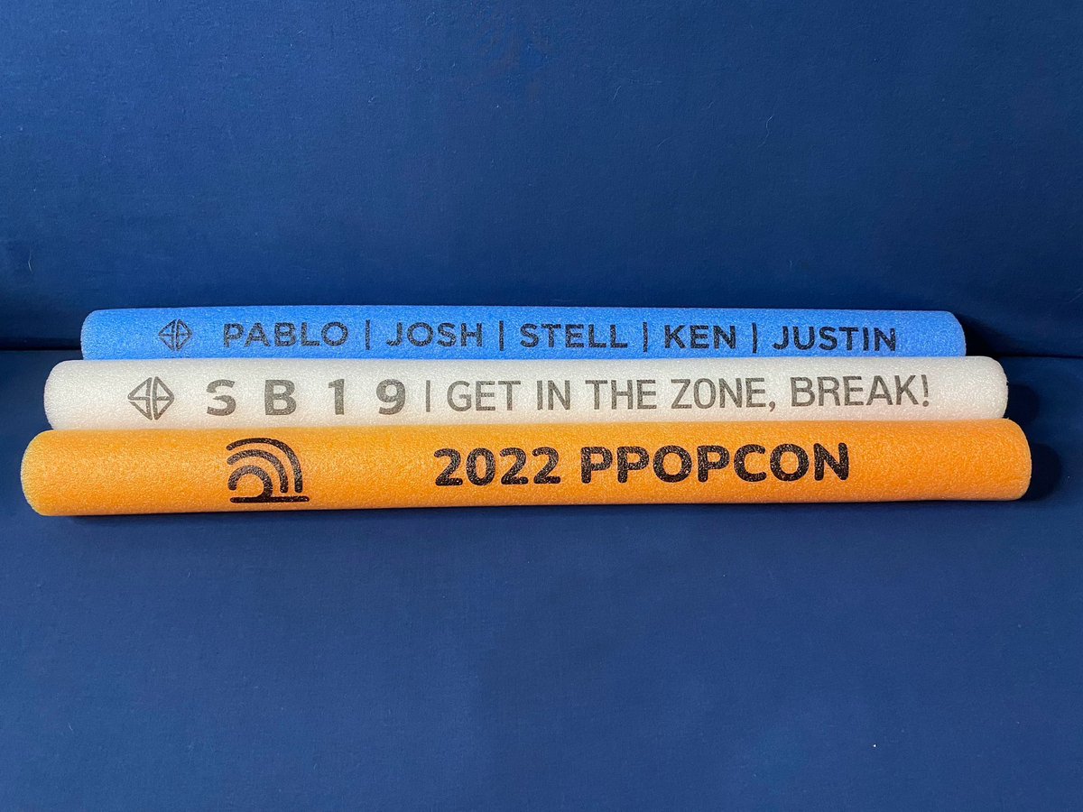 WTS / LFB  SET ONLY: 

Foam light sticks:
- Get in the zone foam stick
- blue foam stick

Freebies:  
- orange 2022 PPOP foam stick

Price: Php 200 
RFS: Extra 
MOP: Gcash 
MOD: J&amp;T / Grab (payment by buyer)

Reply/DM ASAP to secure