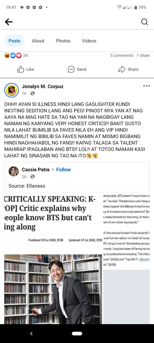 minsugamyg's tweet photo. Pwede patahimikin na lang tong matandang Laos na to? Sobrang attention seeker na eh, attention ko nakuha niya na. https://t.co/S2Jp0lOQE9