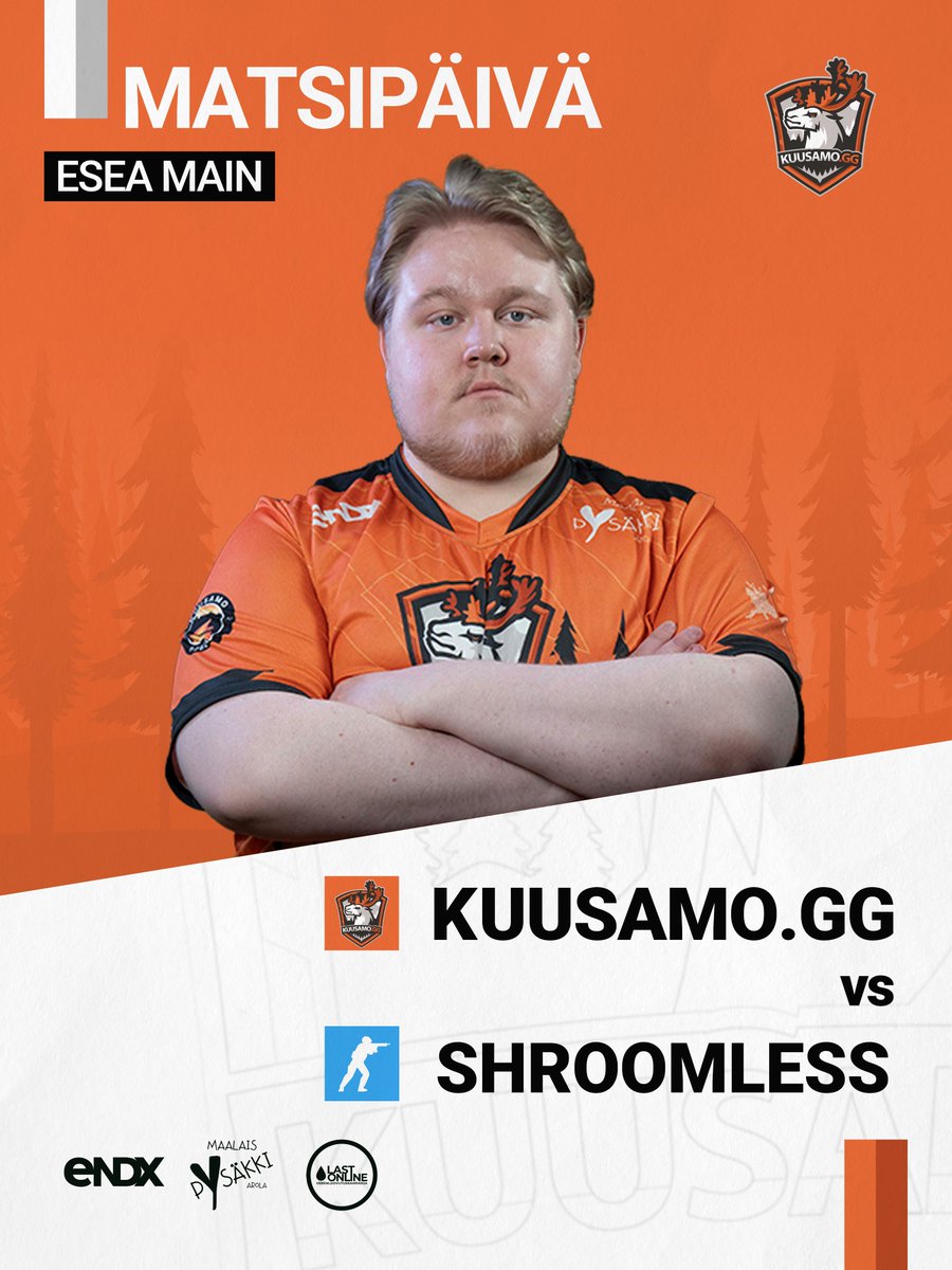 6-4 ESEA taulussa vetää vakavaksi 😐

🏆 ESEA Main
🕘 21.00
📺 twitch/kuusamogg
🎙 <a href="/TVDONOD/">DONOD</a>