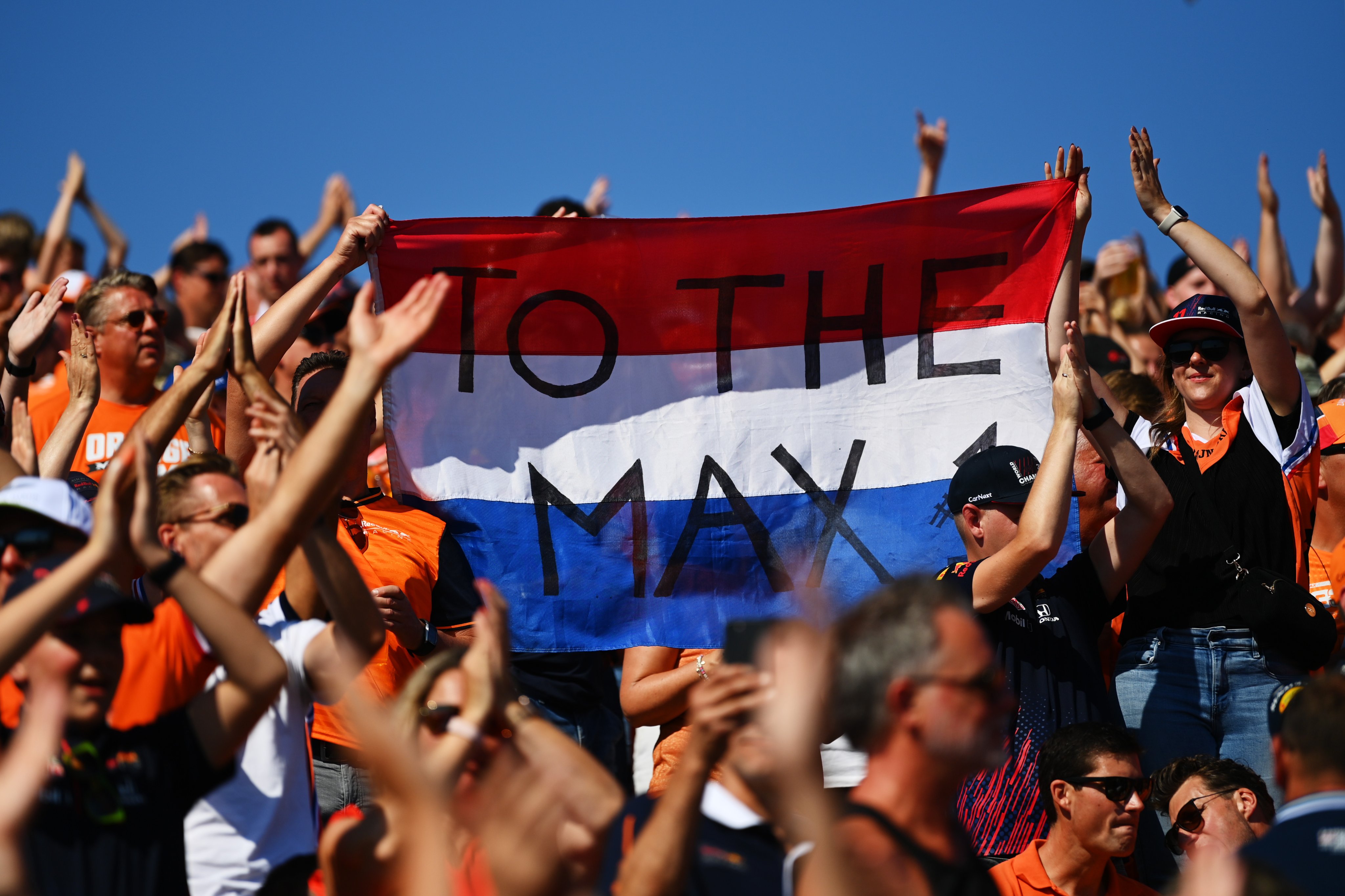Fans en el GP de Zandvoort de 2023. Fuente: Twitter Fórmula 1