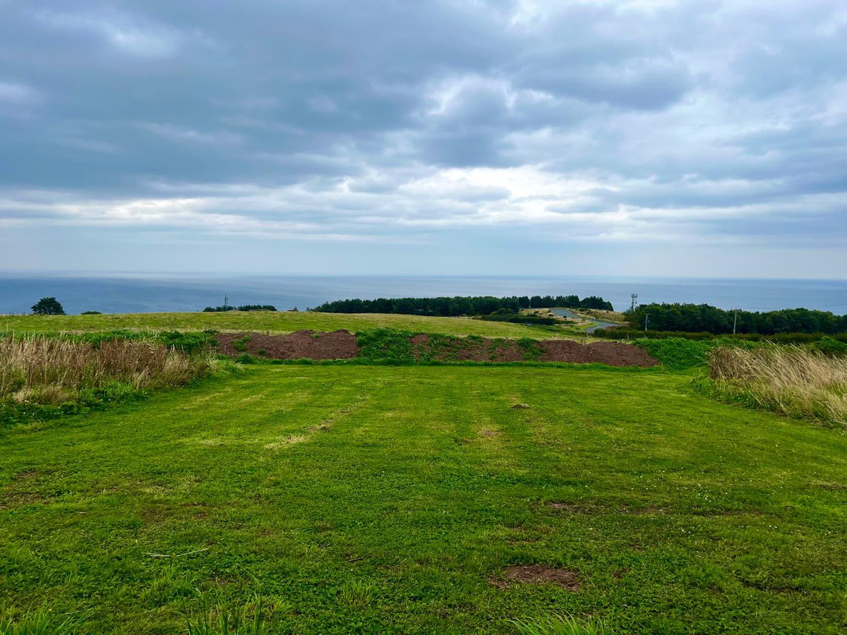 Mark had a very impressive start to the week with a site visit to Scottish Borders to look at a house proposal on a site adjacent to a Scheduled Ancient Monument and with amazing views over the North Sea 🤩