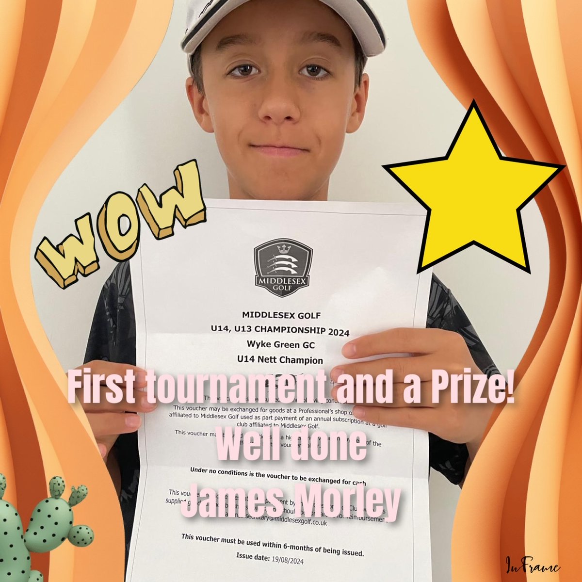 We love a good news story😁📣

James Morley from <a href="/westmiddgc/">West Middlesex G.C</a> playing in his first <a href="/Middlesex_Golf/">Middlesex Golf</a> off 20, finished runner up in the U14 tournament played at <a href="/WykeGreenGC/">Wyke Green Golf Club</a>  yesterday

One of our academy juniors,he is showing such fabulous promise

Remember the name "James Morely"👏