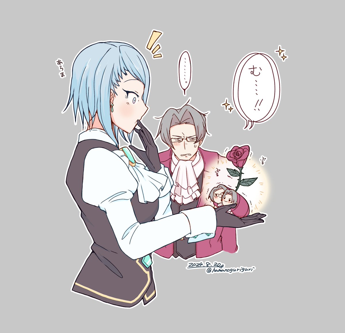 今日の雑らくがき  
どうだ……!?やはり今が書くべき時期か……!? 