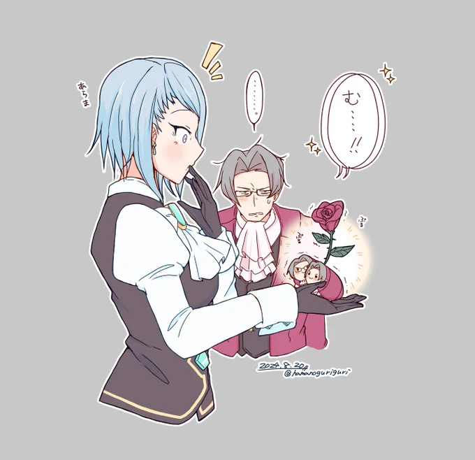 今日の雑らくがき  
どうだ……!?やはり今が書くべき時期か……!? 