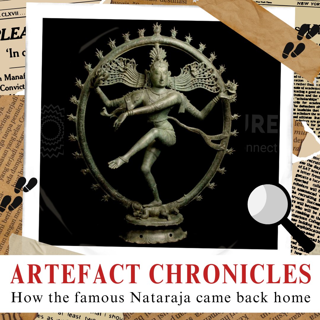 _IndianCulture's tweet photo. Discover the tale of recovery of an 11th century statue of Nataraja at https://t.co/cuC91WBEIc
#repatriation #retrievedartefacts #indianculture #artefacts #museumartefacts #heist #museum #historyreclaimed #artofthepast #subhashkapoor #historicreturn https://t.co/12PkdREbu6