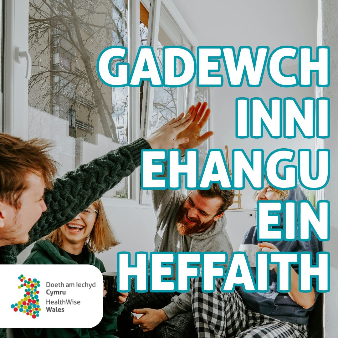 Oedd Doeth am Iechyd Cymru o fudd i chi? Dychmygwch y sgil-effaith pan fydd eich ffrindiau a’ch teulu’n ymuno, hefyd! Rhannwch y ddolen, taniwch drafodaethau, a gadewch i ni atgyfnerthu ein heffaith.

healthwisewales.org/register

#EffaithYmchwil #IechydCyhoeddusCymru
