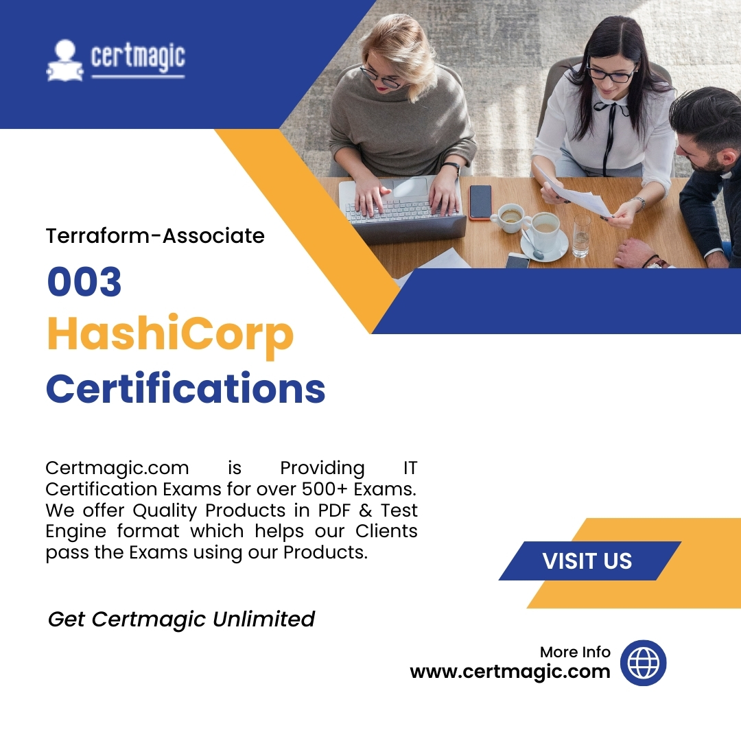 certmagictalks's tweet image. Are you ready to level up your skills in Terraform? Become a HashiCorp Certified Terraform Associate with exam Terraform-Associate-003
CertMagic.com

#HashiCorp #TerraformAssociate #HashiCorpExam #hashicorpcertification