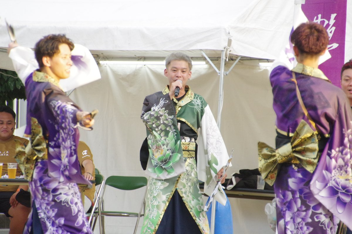 kankulocal's tweet photo. 第29回うらじゃ祭り　うらじゃ連 謳歌-OHCA-さん 8/17中央町下田町公園演舞場(2) #うらじゃ #謳歌 https://t.co/XAaU2n05rv