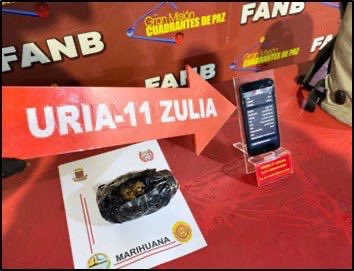 Efectivos de la #FANB efectuaron la aprehensión de un ciudadano identificado como Luis Ríos Alizo, CIV-29.755.390, a quien se le incautó un (01) envoltorio de marihuana, en el P.A.C. “Punta de Piedra”, estado Zulia, quien se trasladaba en un vehículo de transporte público.

El