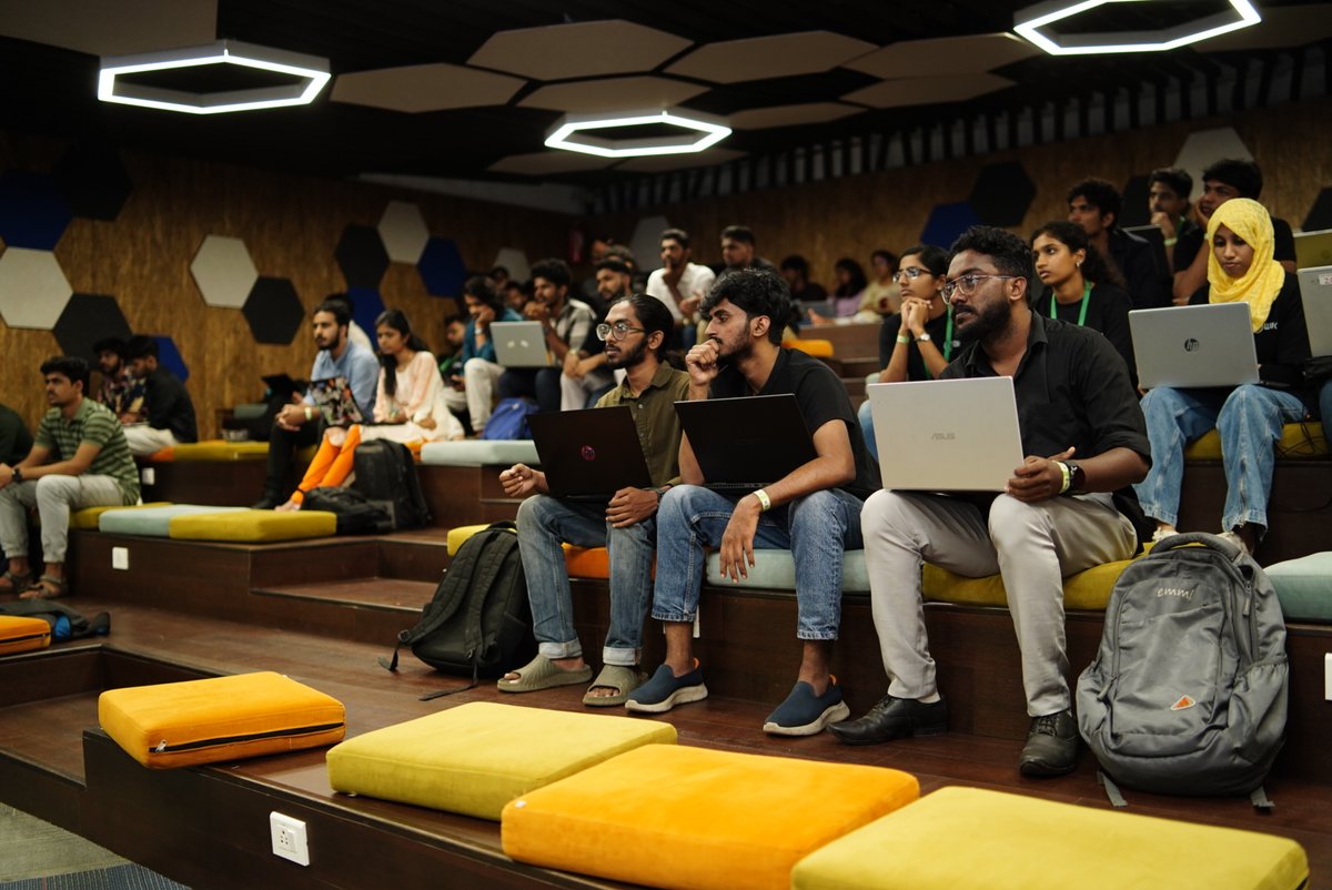 neilnicks3's tweet photo. Just attended the incredible "Empowering Kerala with Blockchain" event by @Web3_kerala  at @startup_mission ! 🎉 Had the privilege to connect with an amazing Web3 community and the program was very fun and knowledgeable . The future is promising! 🚀 #Blockchain #Web3 #Innovation https://t.co/esMDPr8II0