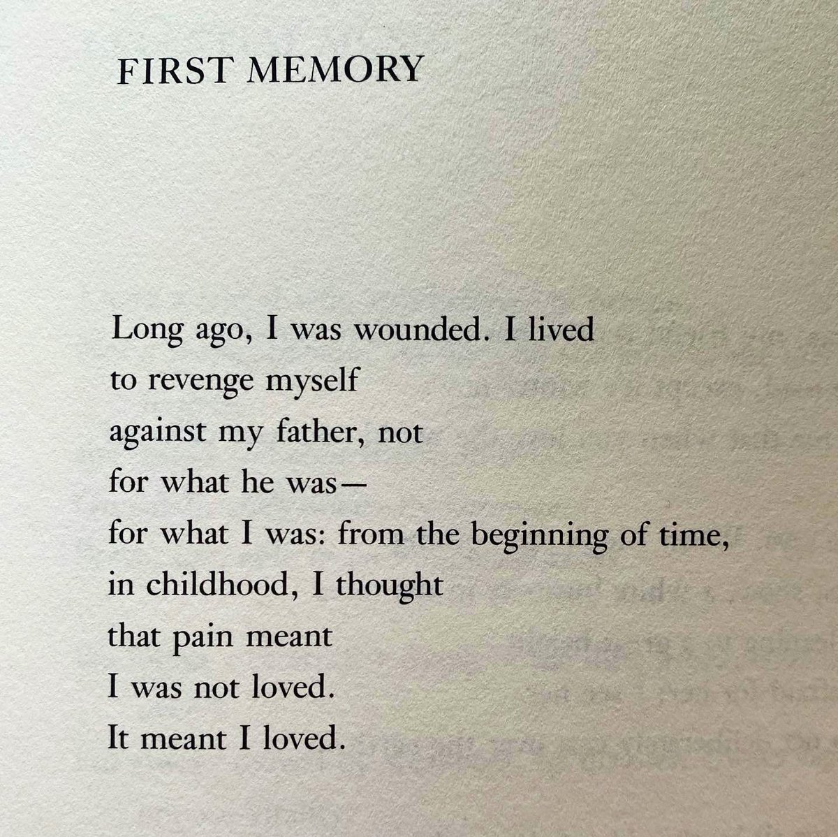 litwindowpane's tweet image. ARARAT by Louise Glück 

#thesealeychallenge