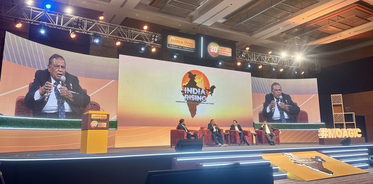 Listening to Padmashri Murlikant Petkar, the legendary #ChanduChampion, is truly inspiring. His story of resilience and determination shows the power of the human spirit. #Inspiration #Legend #MurlikantPetkar #MOAGIC #MotilalOswal