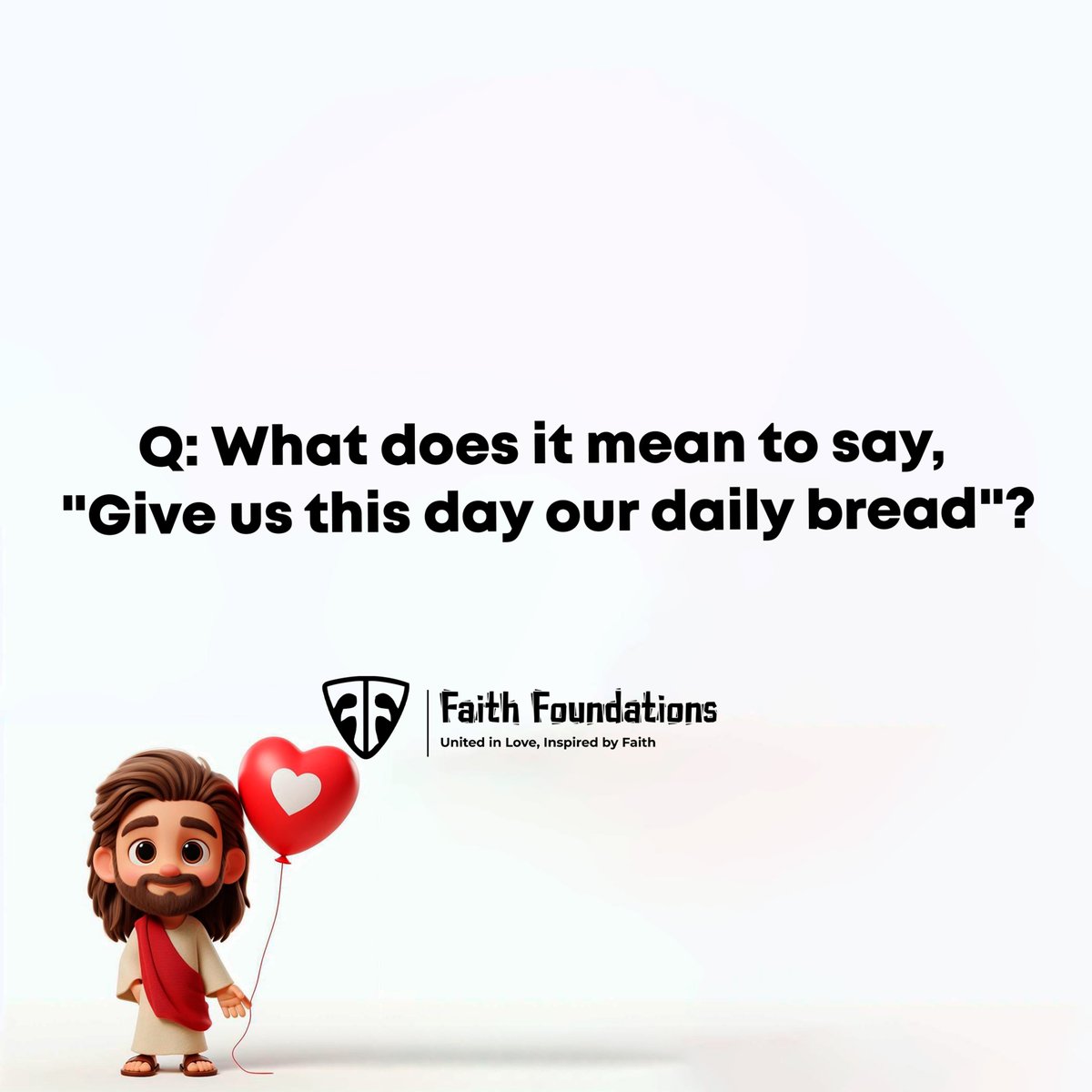 fiat_project's tweet photo. By asking for "our daily bread", the prayer reminds us of our duty to care for those who lack the basic necessities of life. We have a responsibility to share what we have with the poor &amp; hungry

Thread ⬇️ https://t.co/XH2st1okqt