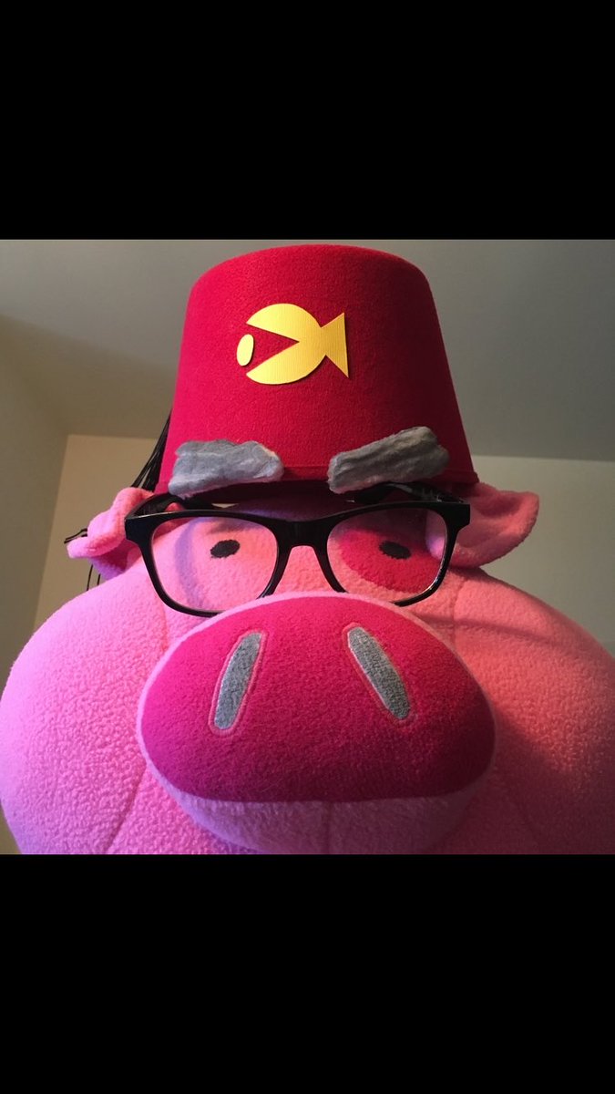 Very funny … &gt;:(
Hey, you better not have tried on my dentures. 

#GravityFalls #TheBookOfBill
