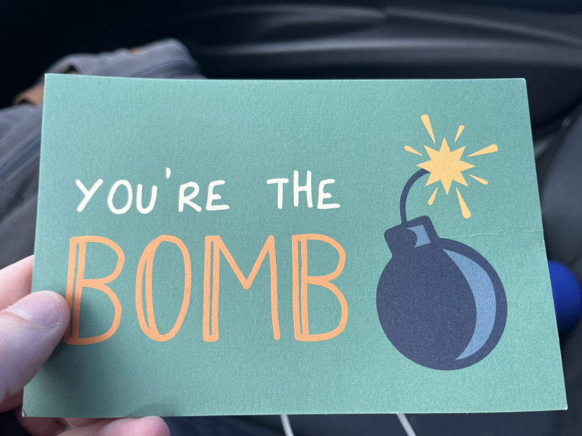 Someone put this on my car last week!  Love it! #PositiveEnergy #positivitymatters