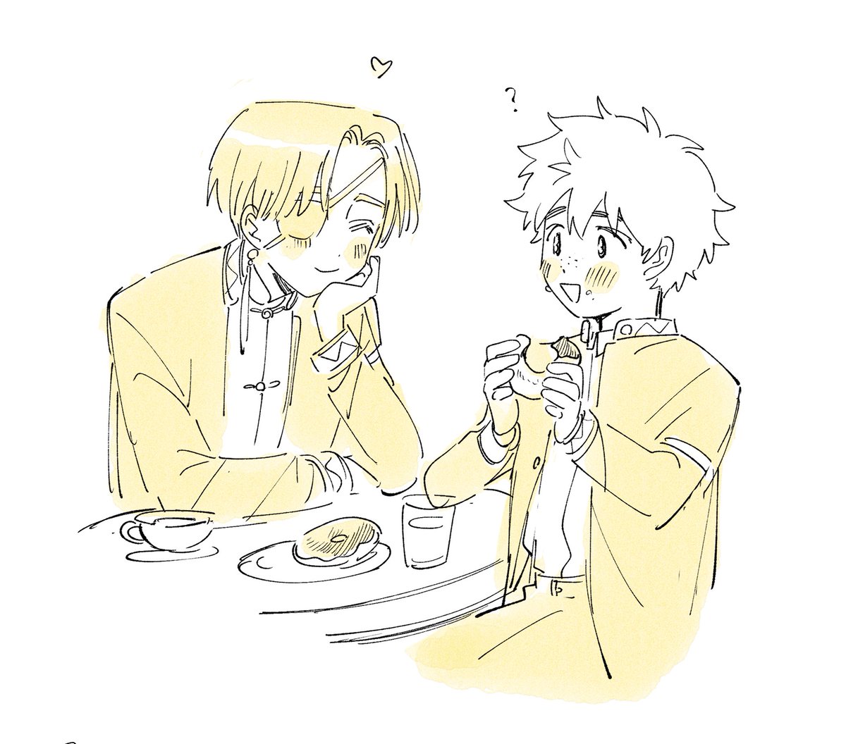 genkaimemo00's tweet photo. らくがき　🍩 https://t.co/C9s3914CBu