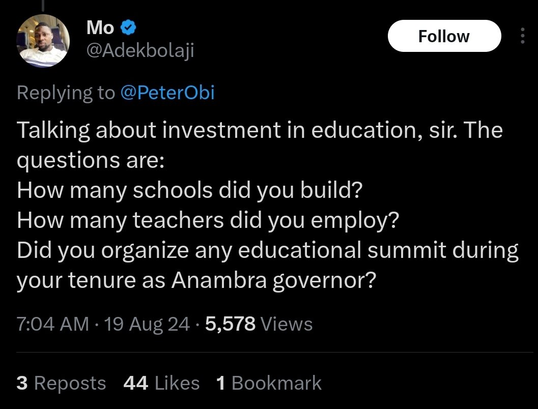 FirstlyNigerian's tweet photo. I'll start blocking blockheads like this. Starting with this one. We all need to starve their post of oxygen. Because our response is definitely encouraging them to stay foolish. 
#StopEngagingBlockheads https://t.co/ANyCdCYhtZ