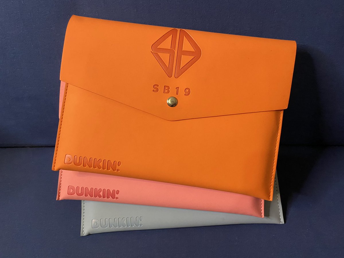 WTS / LFB  SET ONLY: 
SB19 DUNKIN NOTEBOOKS

Price: Php 500 only 
RFS: Extra 
MOP: Gcash 
MOD: J&amp;T / Grab (shouldered by buyer)

Reply/DM ASAP to secure
